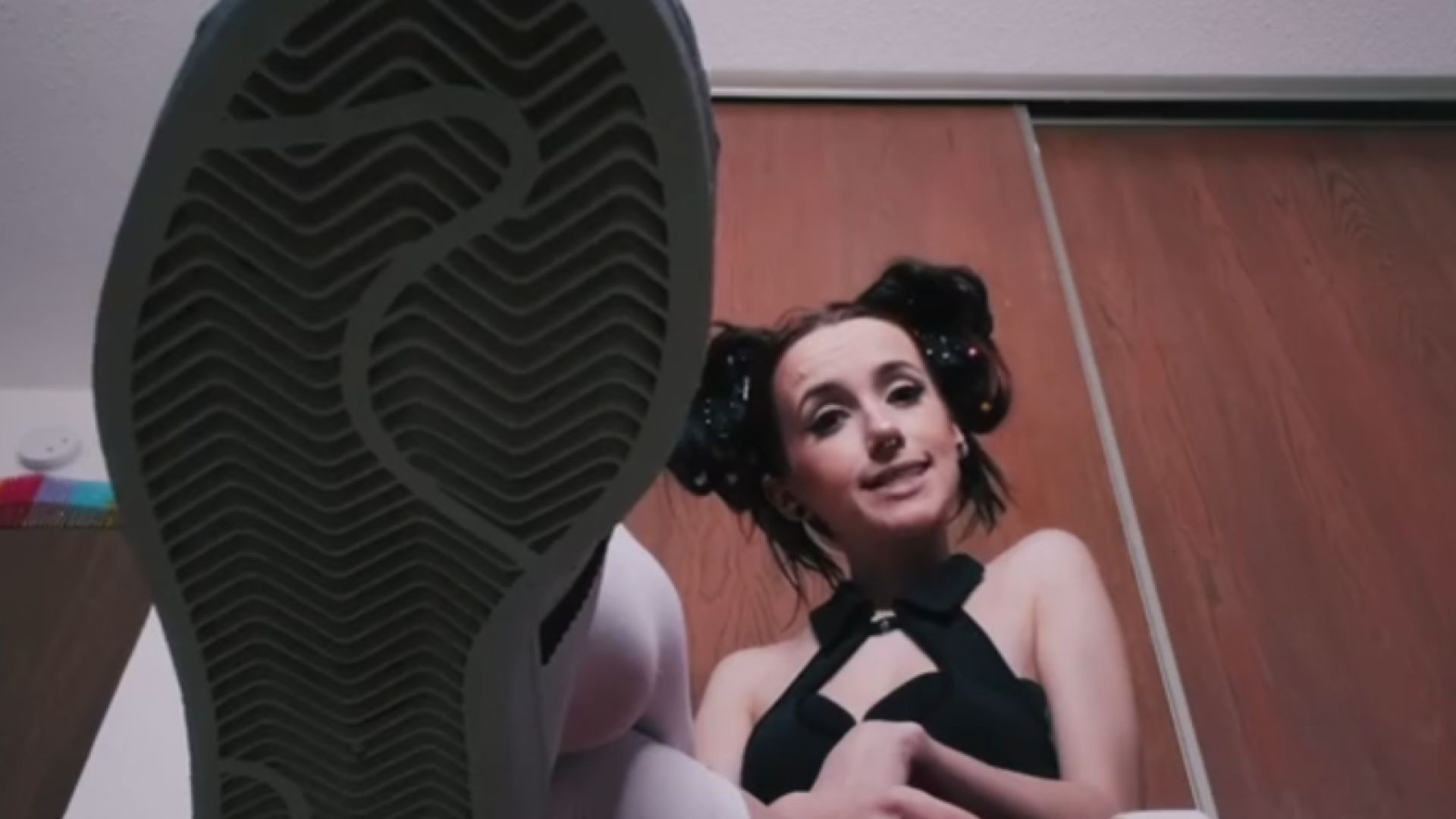 ⁣Popular College School Girl Bullies And Degrades You With Her Shoes